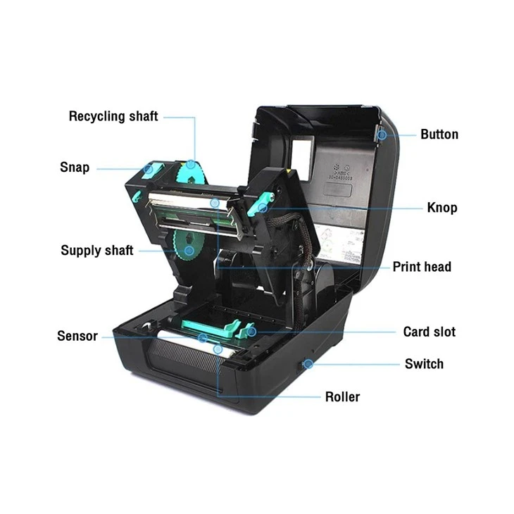 Genuine TSC T-4502E Printer Industrial Thermal Barcode Printer
