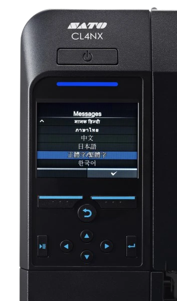 Sato Cl4nx Plus Thermal Transfer Barcode Label Ribbon Printer Industrial Label Barcode Printer